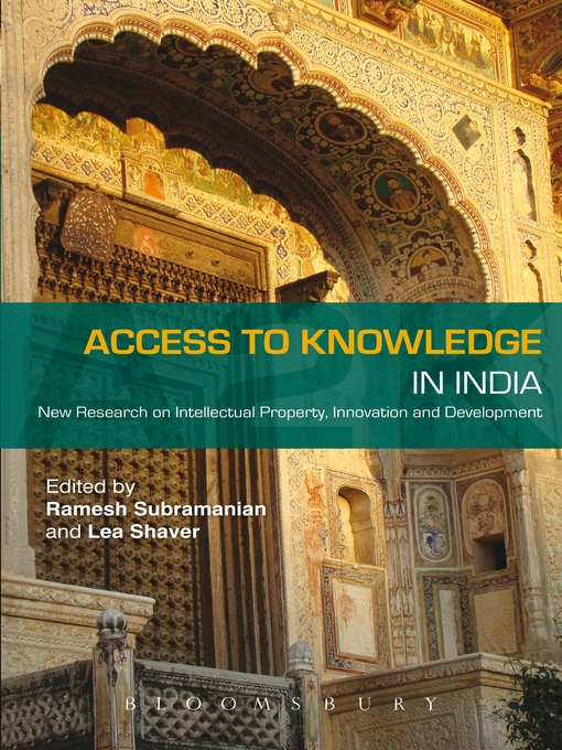 Title details for Access to Knowledge in India by Ramesh Subramanian - Available